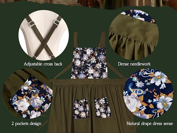 apron with pockets