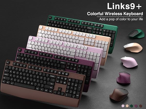 Ergonomic Keyboard and Mouse Combo