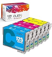 ejet 125 T125 Remanufactured Ink Cartridge Replacement for Epson 125 T125 for Stylus NX125 NX127 ...