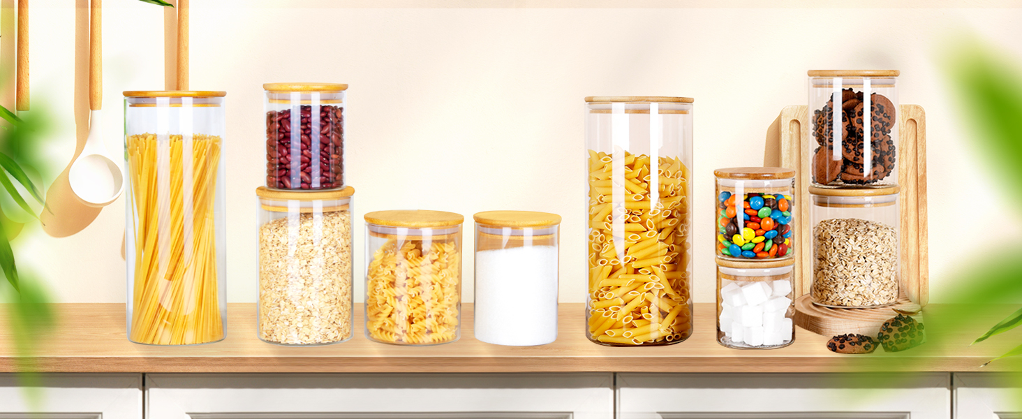 Glass Food Storage Containers with Lids