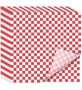 EcoDispose 12 x 12 Inches Grease Proof Deli Paper Precut Sheets for Deli Food, BBQ, Picnic, Party...
