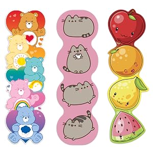 shapemark die-cut durable novelty fun kids cute creative collectible characters fans unique readers