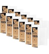 Chell 16" x 24" Trifold Poster Board, Small Corrugated Project Boards, White, 12 Pack