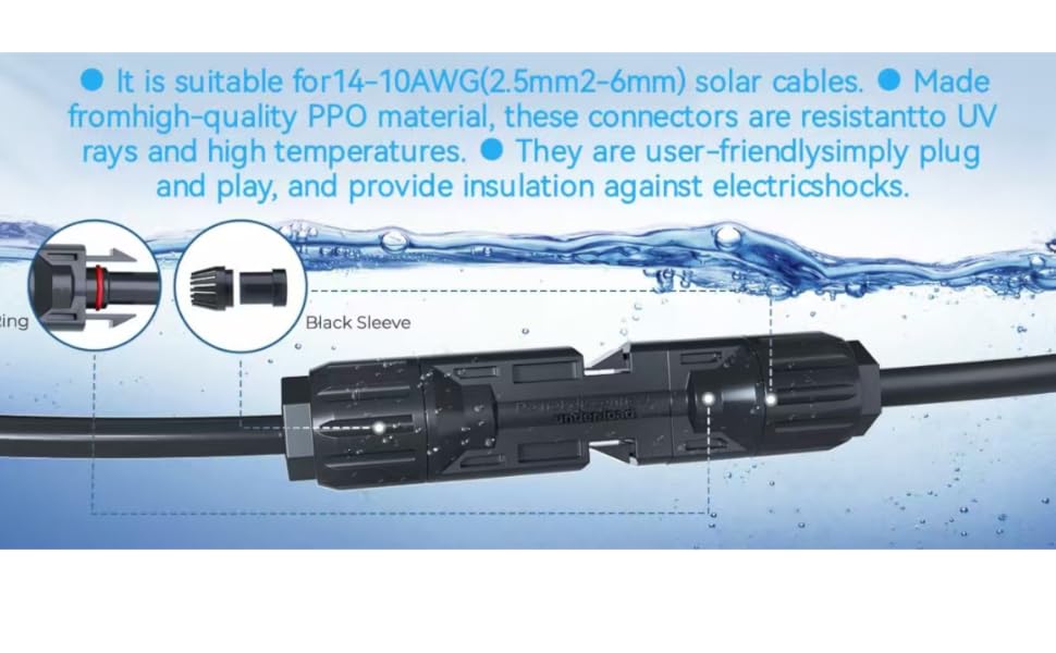 Solar wire connectors Efficient Connection