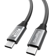 SMALLRIG USB4 40Gbps USB-C Cable, 240W Fast Charging & 8K@60Hz Video & 40Gbps Data Transfer, 35cm...