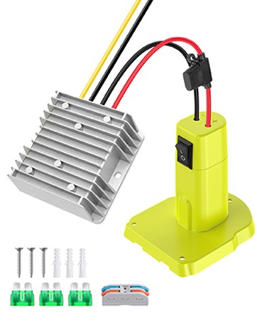 18V to 12V Step Downter Converter Adap