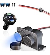 12V Car Cigarette Lighter Socket: 2 Socket Cigarette Lighter Splitter with Blade Fuse 12 Volt Plu...