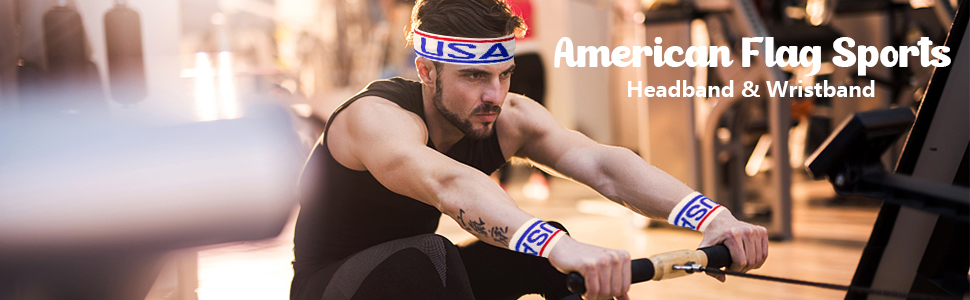 American flag sports