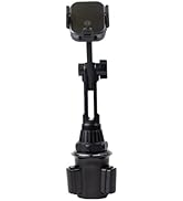 Mighty Mount Fast Wireless Car Charger Cup Holder Phone Mount (Mini Grip Cradle) - Secure Grip, C...