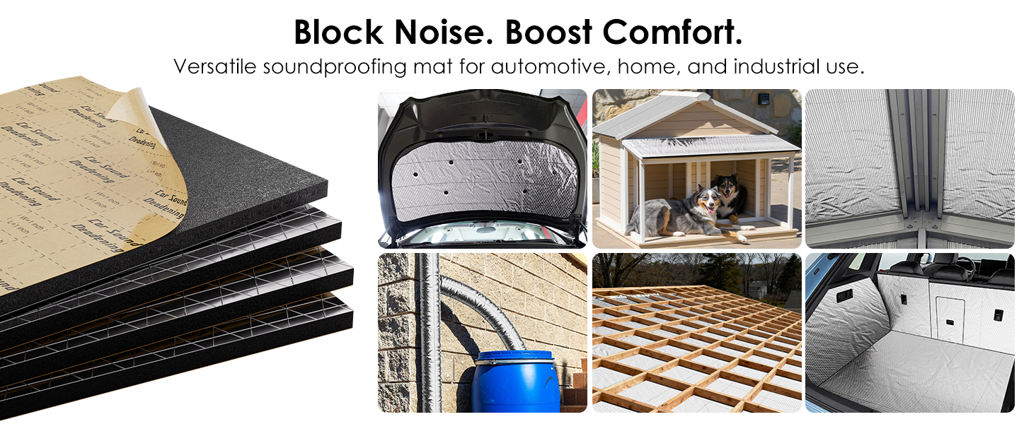 car sound deadening material