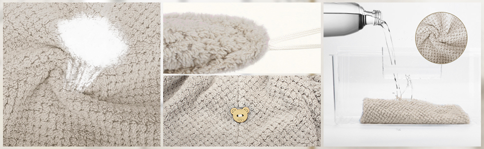 Microfiber Hair Towel