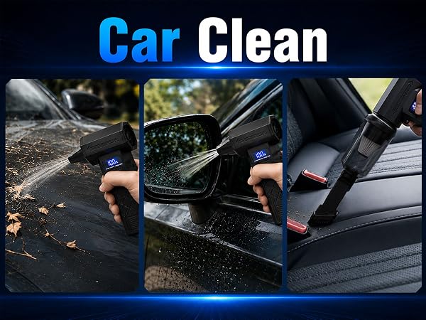 Compressed Air Duster Dust Blower for Car