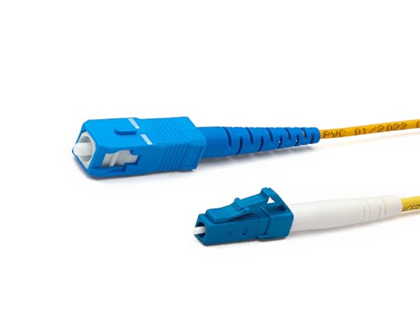 LC to SC UPC Simplex OS2 SM OFNR connectors