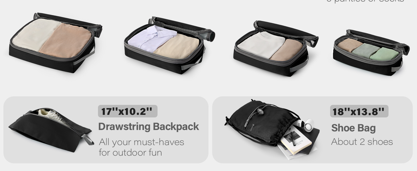 compression packing cubes