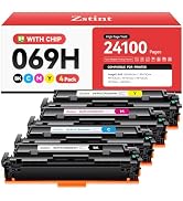 069H 069 Toner Cartridge Set 4-Pack MF753Cdw High Capacity Black Cyan Magenta Yellow Replacement ...