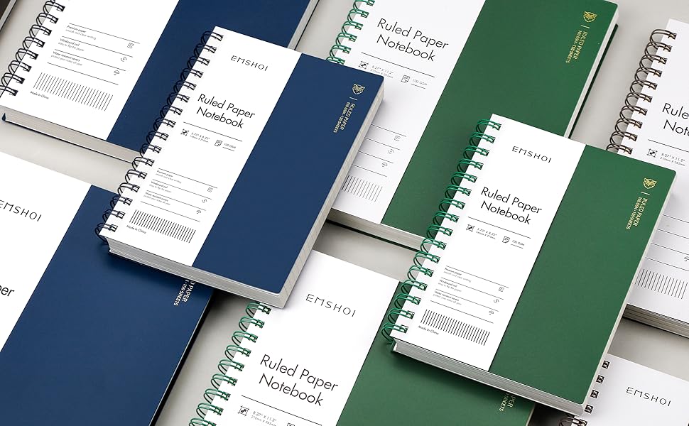 a5 spiral notebook college ruled lined journal composition books school work writing note taking