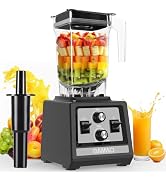 OMMO Blender for Smoothies: 1800W Peak Blenders for Kitchen, 68oz BPA-Free Pitcher, Timer & Speed...