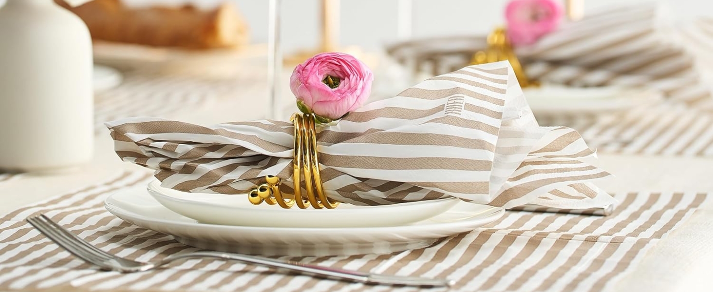 Khen 50-Count Luxury Disposable Napkins