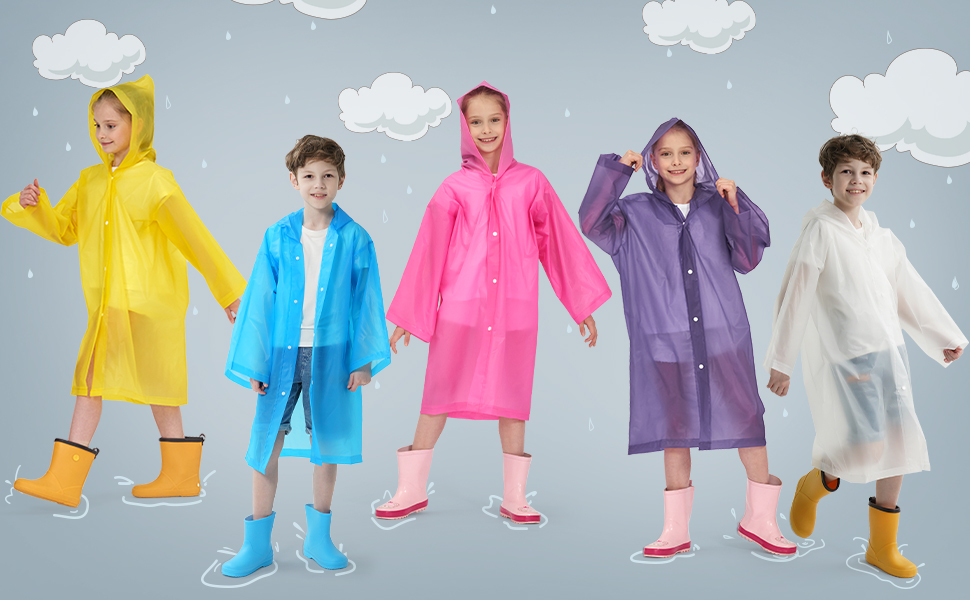 opret raincoats for kids