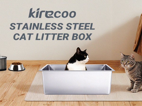 stainless steel litter box