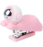 Honagu Cute Stapler, Cartoon Stereoscopic Silicone Stapler, Labor-Saving Office Supplies, Desktop...