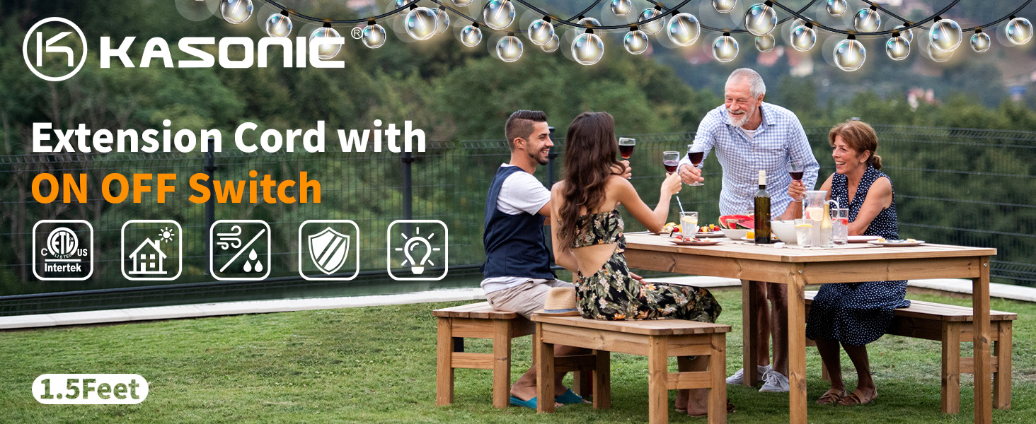 extension cords on off switch