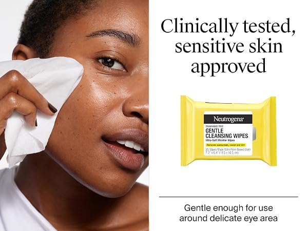 clinically tested sensitive skin approved
