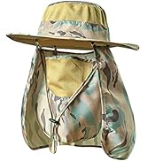 Fishing Hat,Sun Cap with UPF 50+ Sun Protection and Neck Flap,for Man and Women