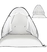 PLANTIONAL Portable Paint Tent for Spray Painting: 4.9x4.5x4.3ft Medium Spray Shelter Paint Booth...