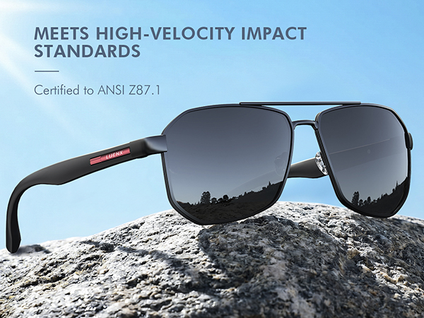 square aviator polygon polarized sunglasses for men driving outdoor fishing uv 400 protection
