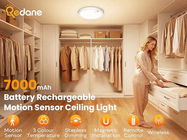 rechargeable ceiling lights