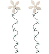 ?DrainWig Shower Drain Hair Catcher – Disposable White Flower (2-Pack) – No-Touch Hair Removal fo...