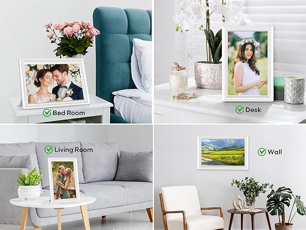 frameo digital picture photo video frame smart wifi HD IPS touch screen slideshow 32GB auto rotate