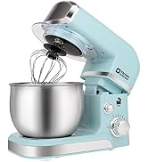 Kitchen in the box Stand Mixer,3.2Qt Small Electric Food Mixer,6 Speeds Portable Lightweight Kitc...