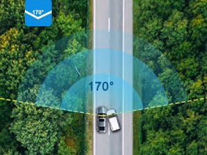 170° Ultra-wide Field of View