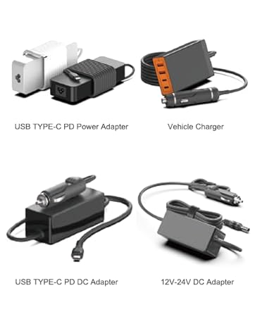 pd power adapter vehicle dc adapter charger
