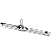 Yes4All Cable Machine Attachment, Tricep Straight Bar, V Bar, LAT Pulldown Attachments/Accessorie...