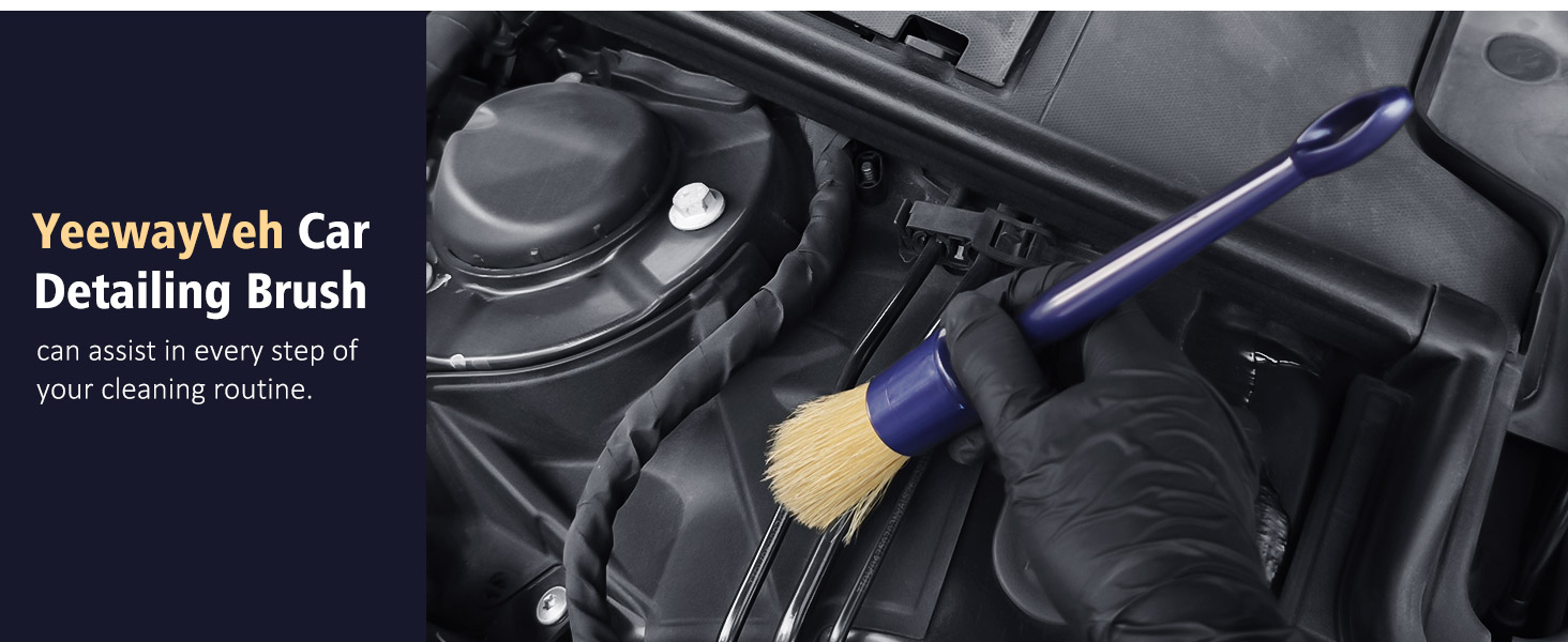 Car Detailing Brush Set