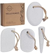 SAMEBUTECO Natural Pumice Stone for Feet Volcanic Pumice Cleaning Stone for Sole of the Foot,Edge...