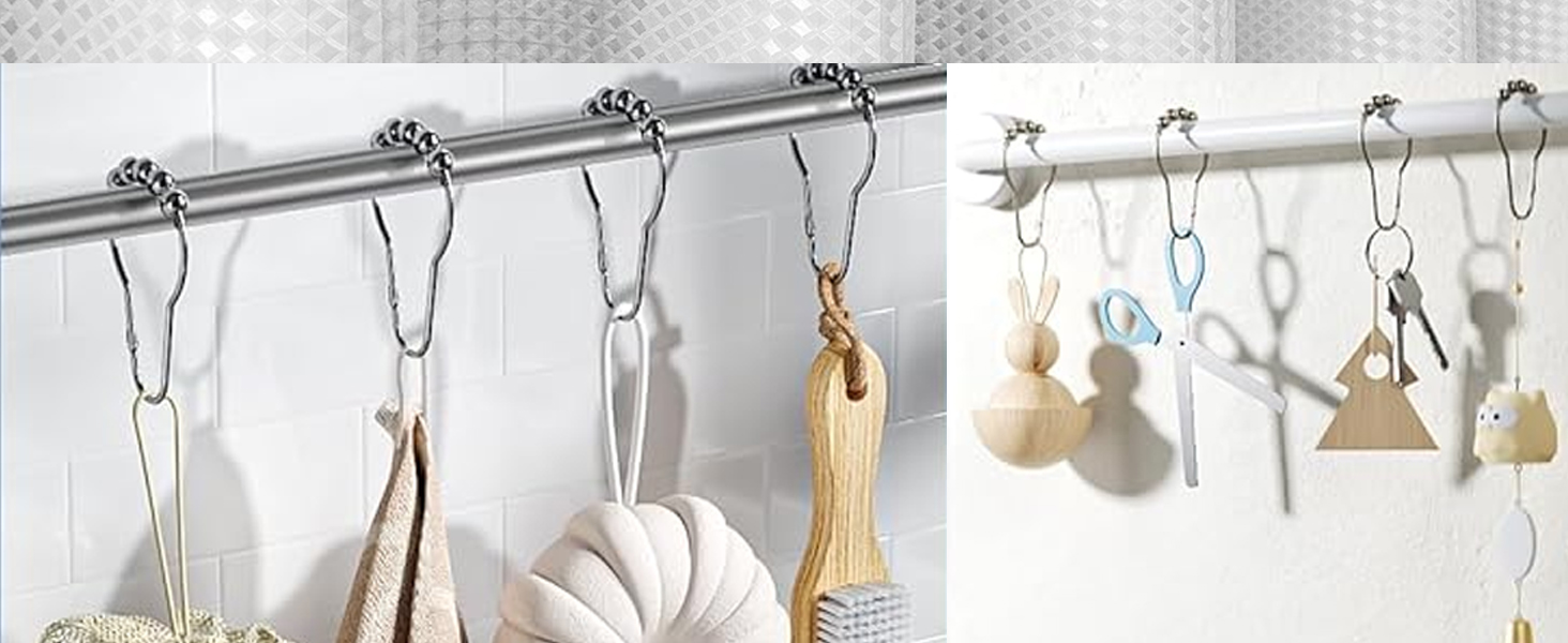 curtain rod hooks shower curtain hooks curtain rod rings shower hook