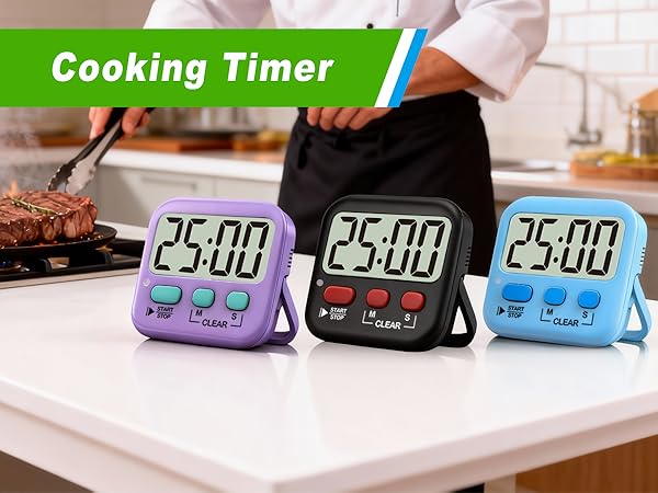 timers for cooking