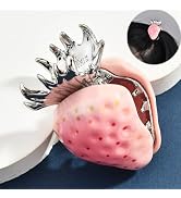 1Pcs Handmade Strawberry Hair Claw Clips Strong Non-Slip No Broken Strong Hold Hair Jaw Cute Stra...
