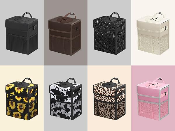 mini trash can for car