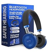 Puro Sound Labs JuniorJam Plus Volume-Limiting Wireless Bluetooth Headphones for Kids, Secure Aud...