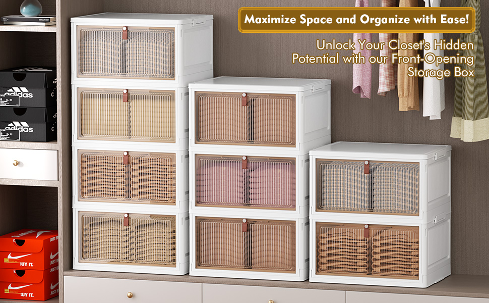 storage bins with lids