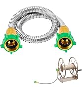 MADHOLLY 2ft Short Garden Leader Hose with Female to Female Connector | 435psi, Leakproof, Kink F...