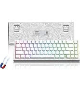 Womier M68 HE V2 Rapid Trigger Keyboard 60% Percent, Hall Effect Topographic Gaming Keyboard, Wir...