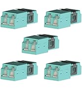 LC Duplex Adapter, singlemode, Pack of 5