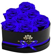 Forever Preserved Roses in a Box,Real Preserved Flowers,Mothers Day Flowers,Preserved Flowers for...