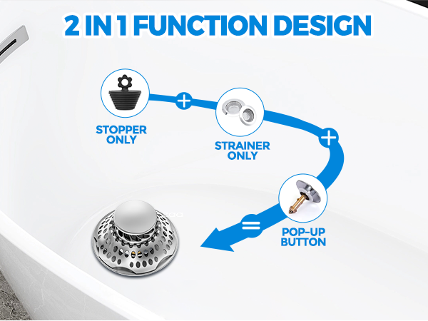 tub stopper bathtub drain